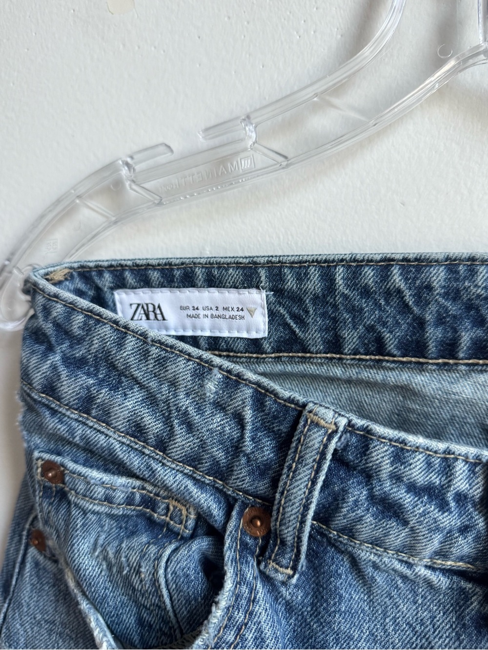 Zara barrel jeans - Picture 2 of 3